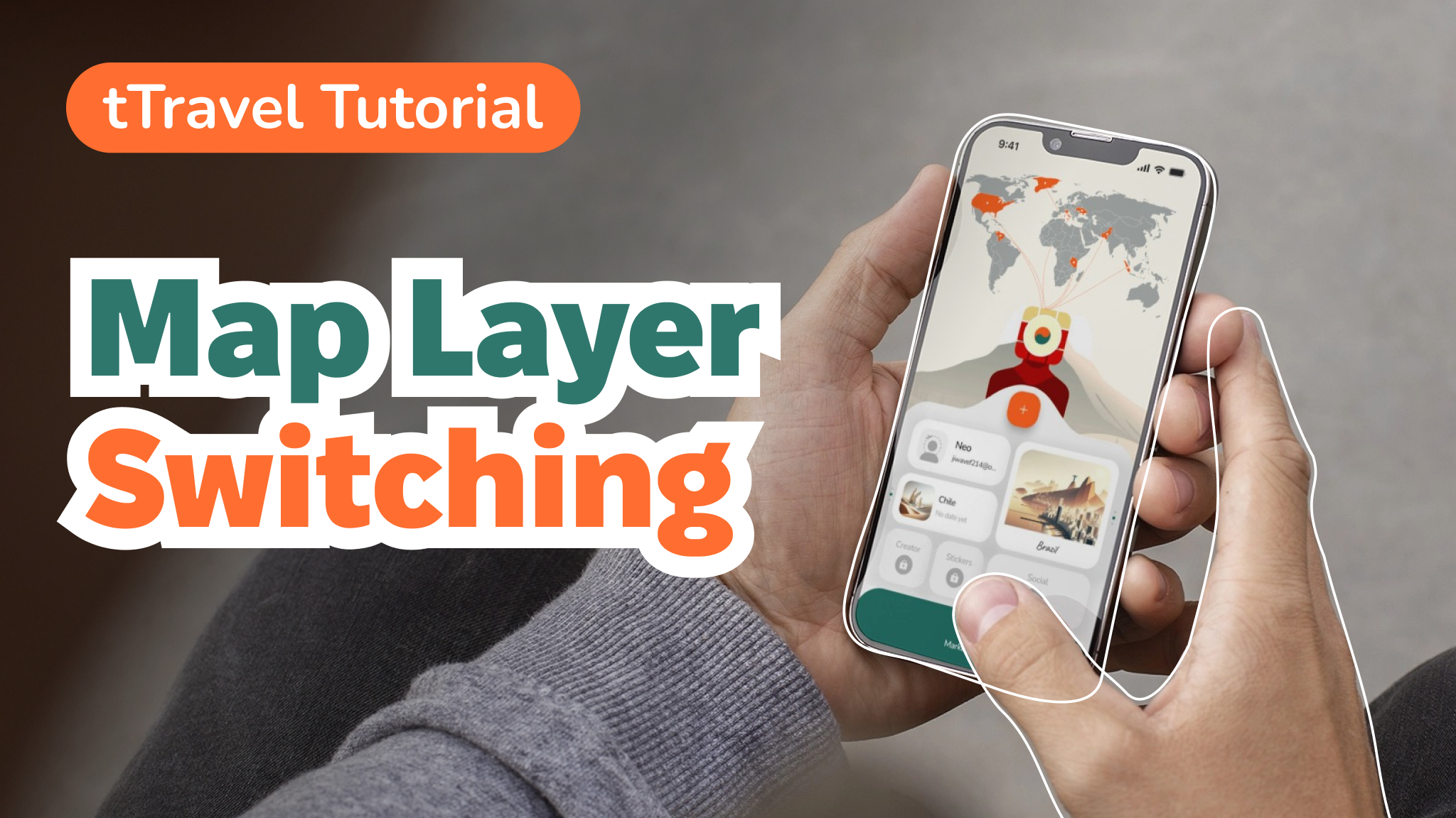 tTravel Tutorial: Map Layer Switching