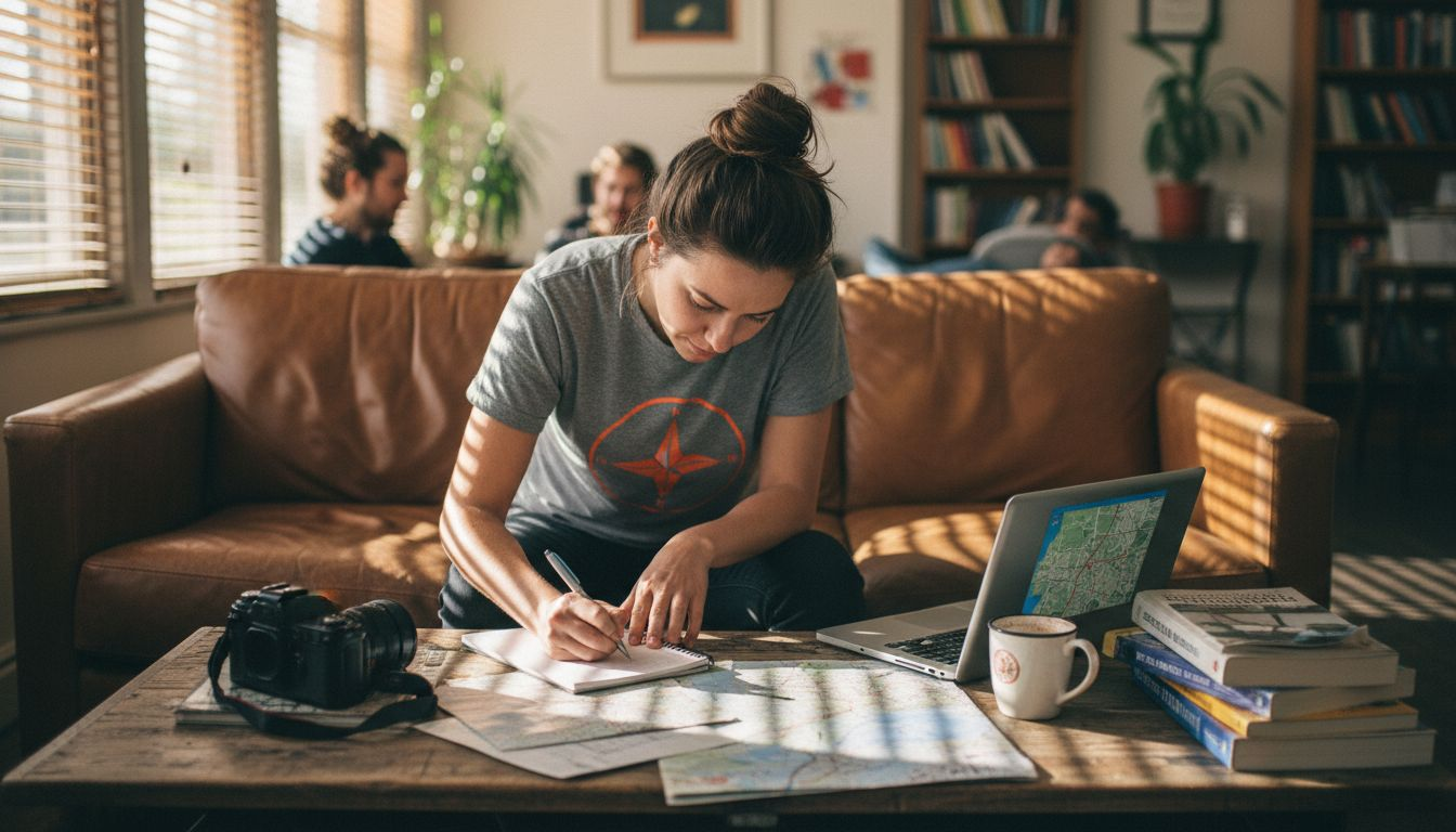 Explaining Unique Travel Itineraries for Content Creators